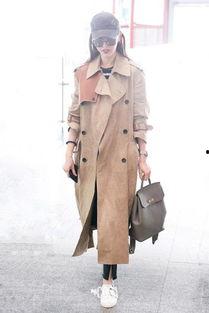 风衣明星,演绎时尚与经典的完美融合